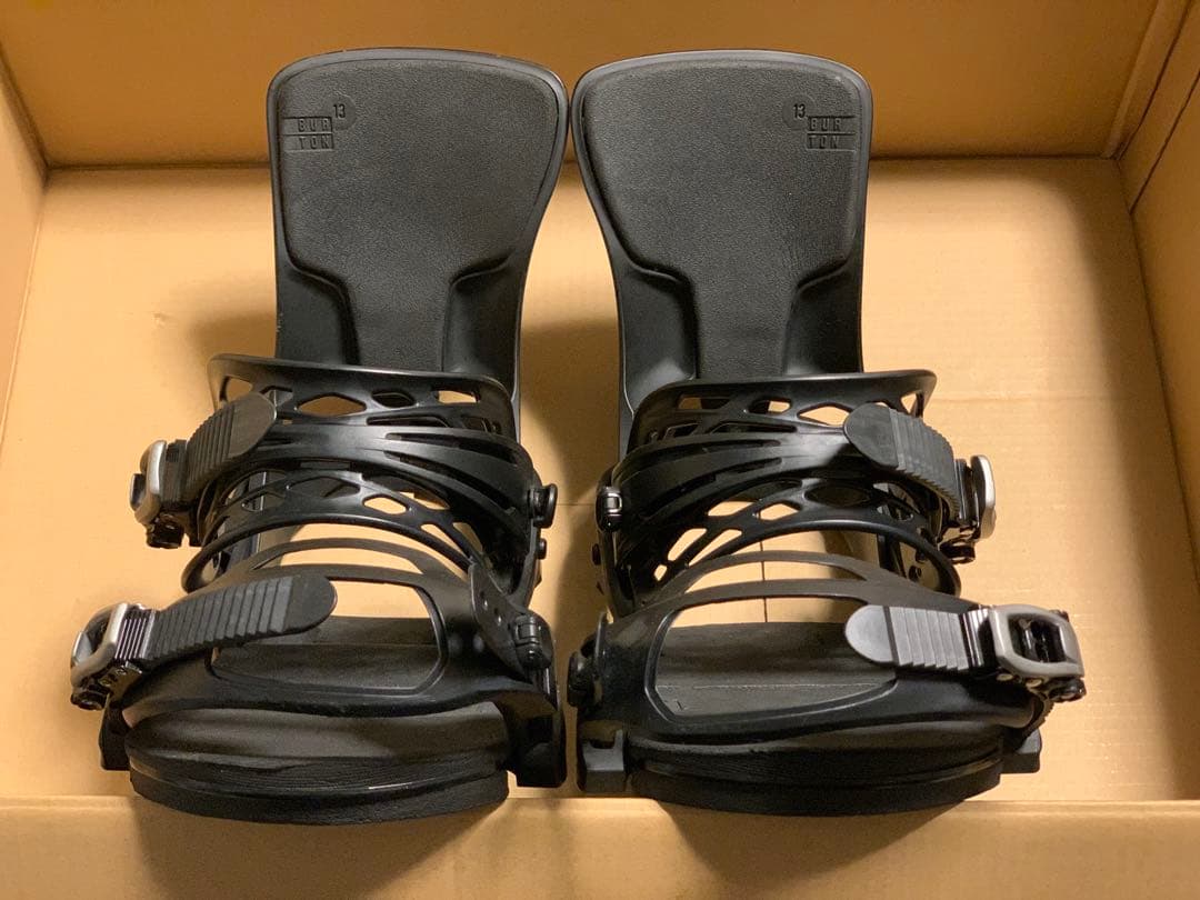 Burton CARTEL スノーボード ビンディング メンズ Mサイズ 黒色