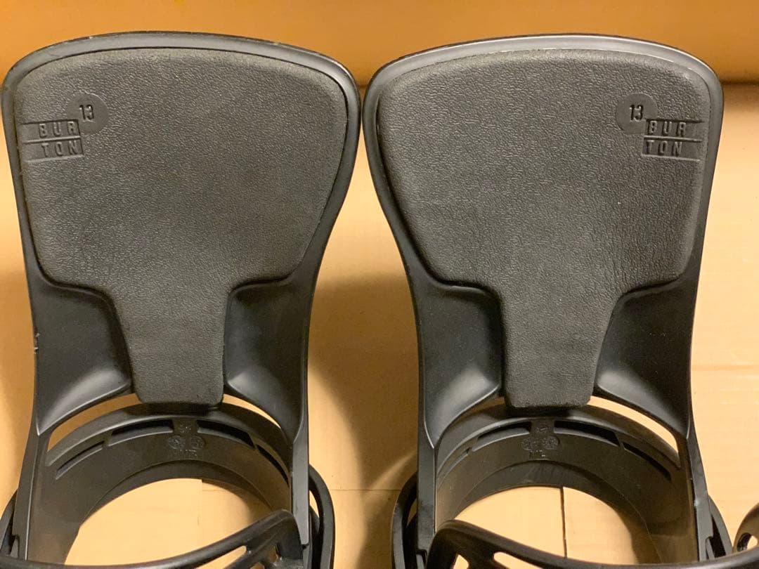 Burton CARTEL スノーボード ビンディング メンズ Mサイズ 黒色