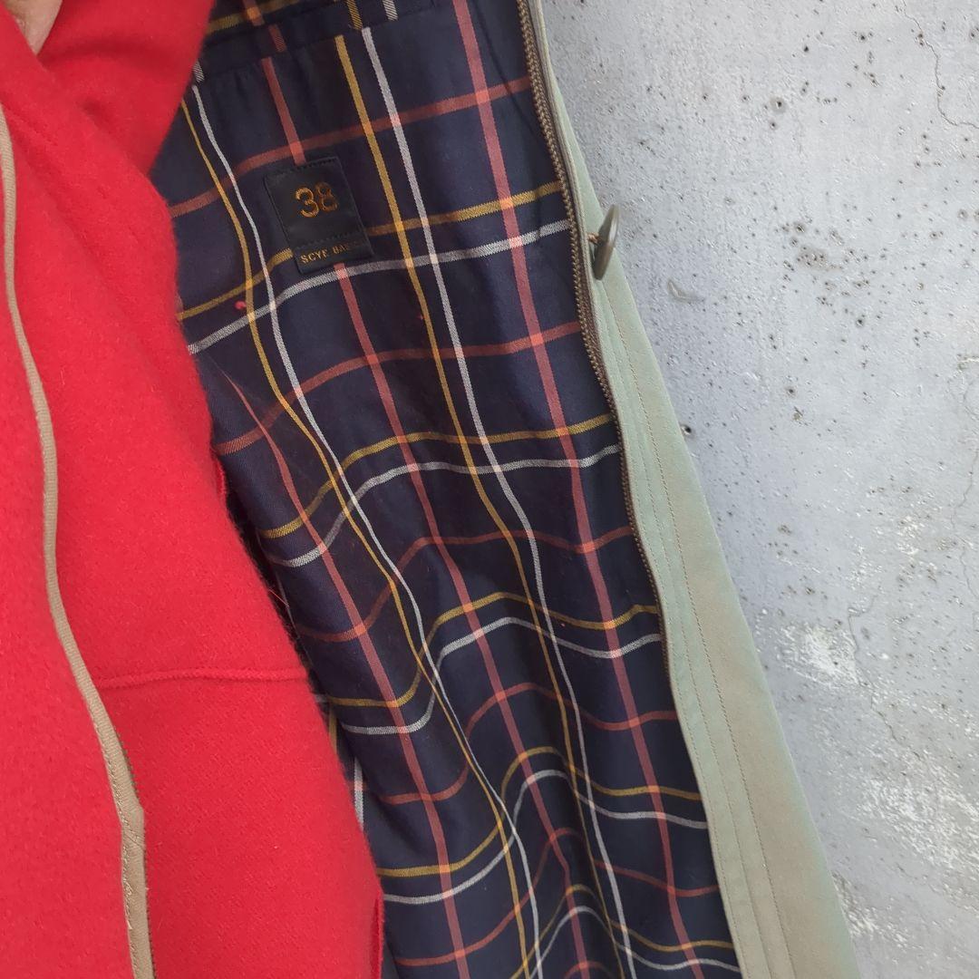 scye　basics コットンギャバジントレンチコート　サイベーシックス