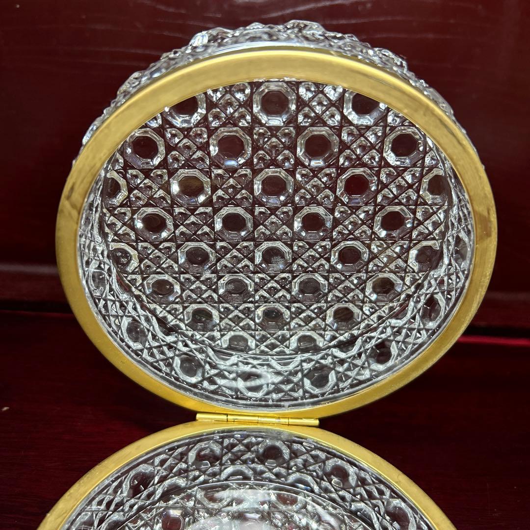 037 オールドバカラ　ダイヤモンドピエー リージュエリーボックス