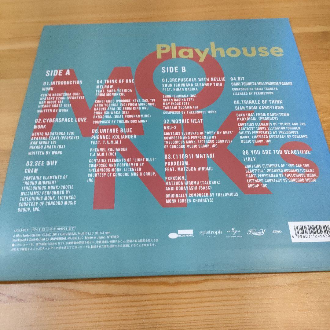 WONK/MONK's Playhouse常田大希★吉田沙良☆wonk レコード