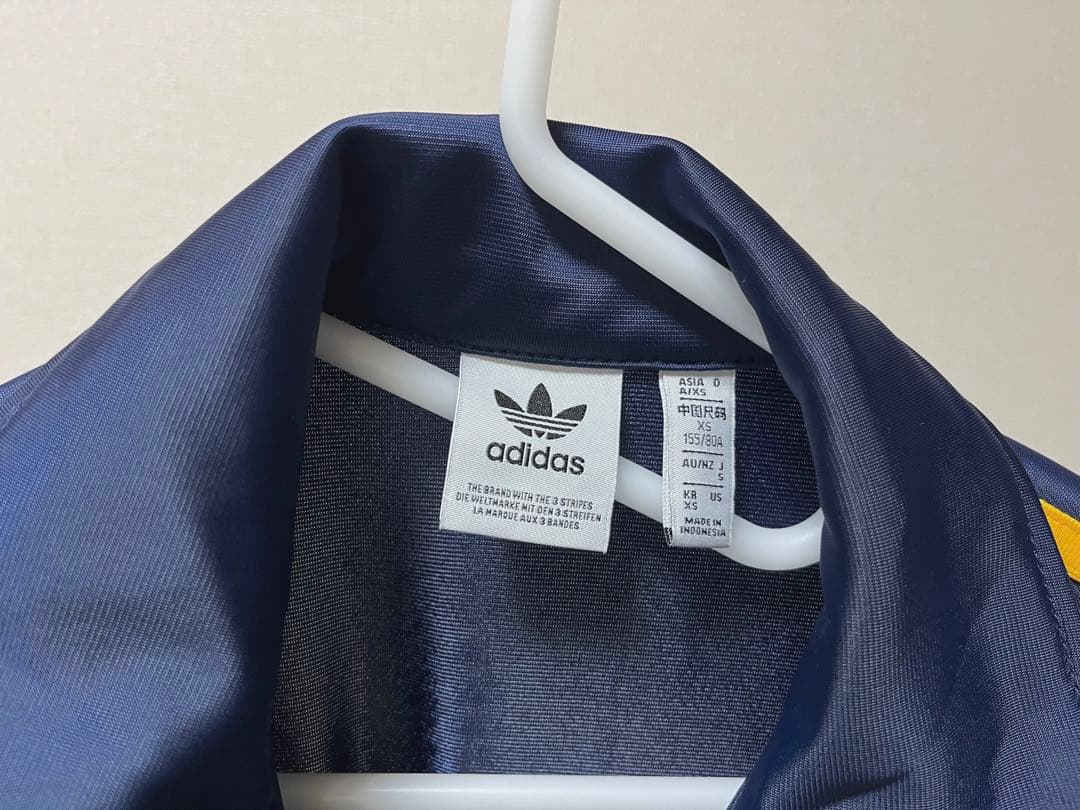 美品 adidas ファイヤーバード ルーズ トラックジャケット ネイビー S