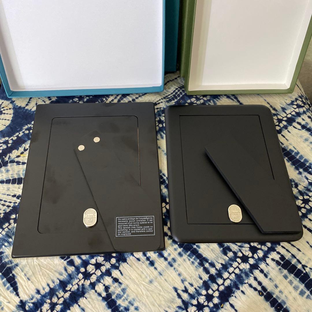 クリストフル　フォトフレーム　２個　CHRISTOFLE