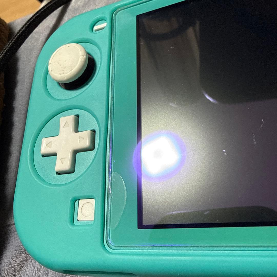 Nintendo Switch Lite ターコイズ 本体 カバー付き