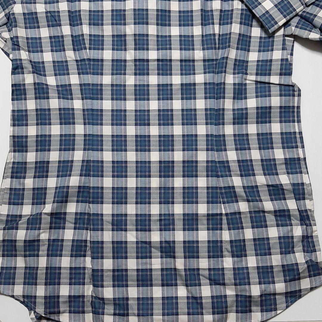 未使用 イタリア製 XACUS ザッカス カジュアル 長袖 ボタンダウン シャツ