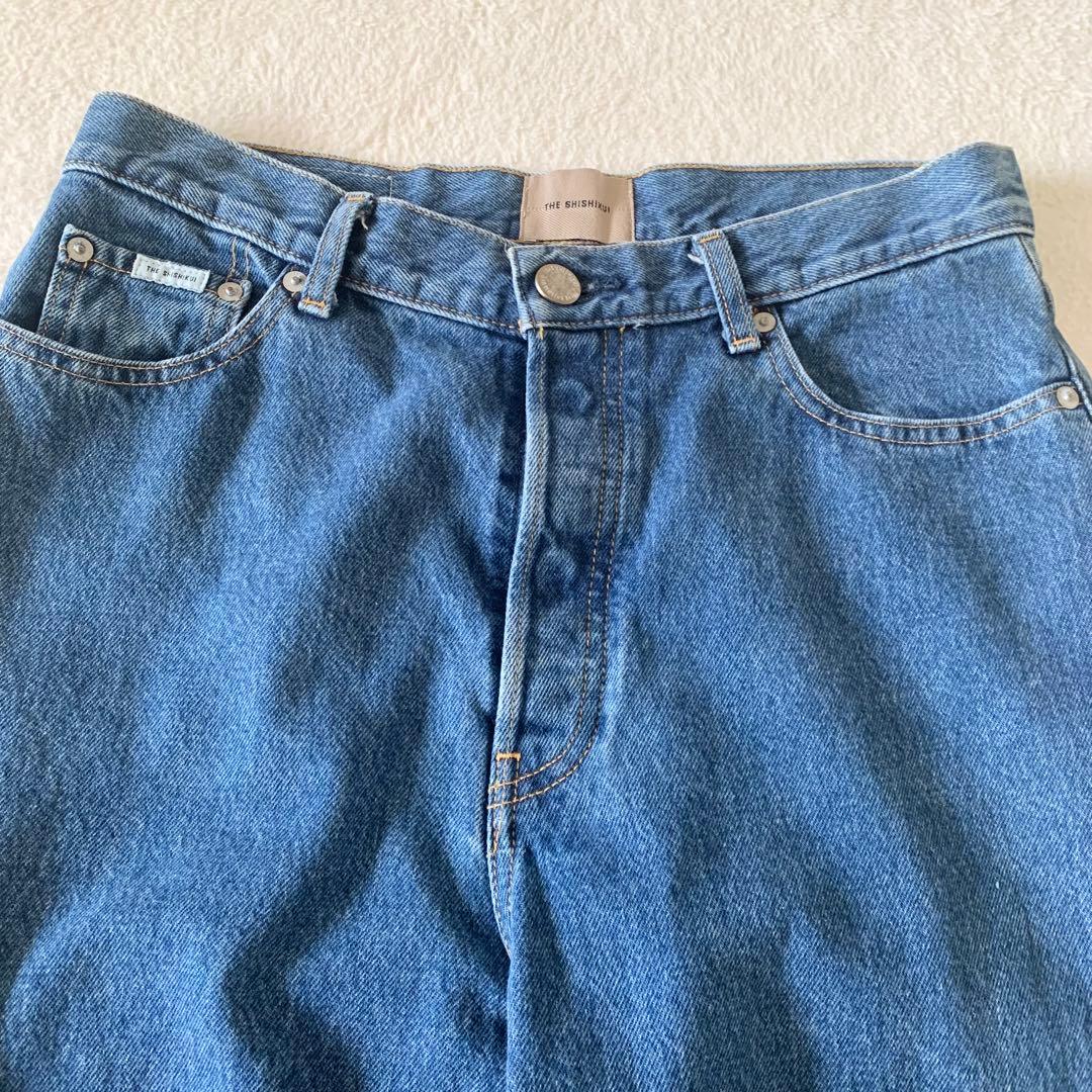 【美品】SHISHIKUI EASY JEANS MID USED 38