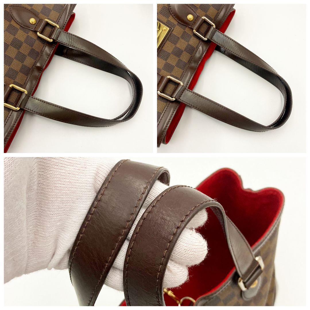 正規品 ルイヴィトン ダミエ エベヌ ハムステッドPＭ トートバッグ