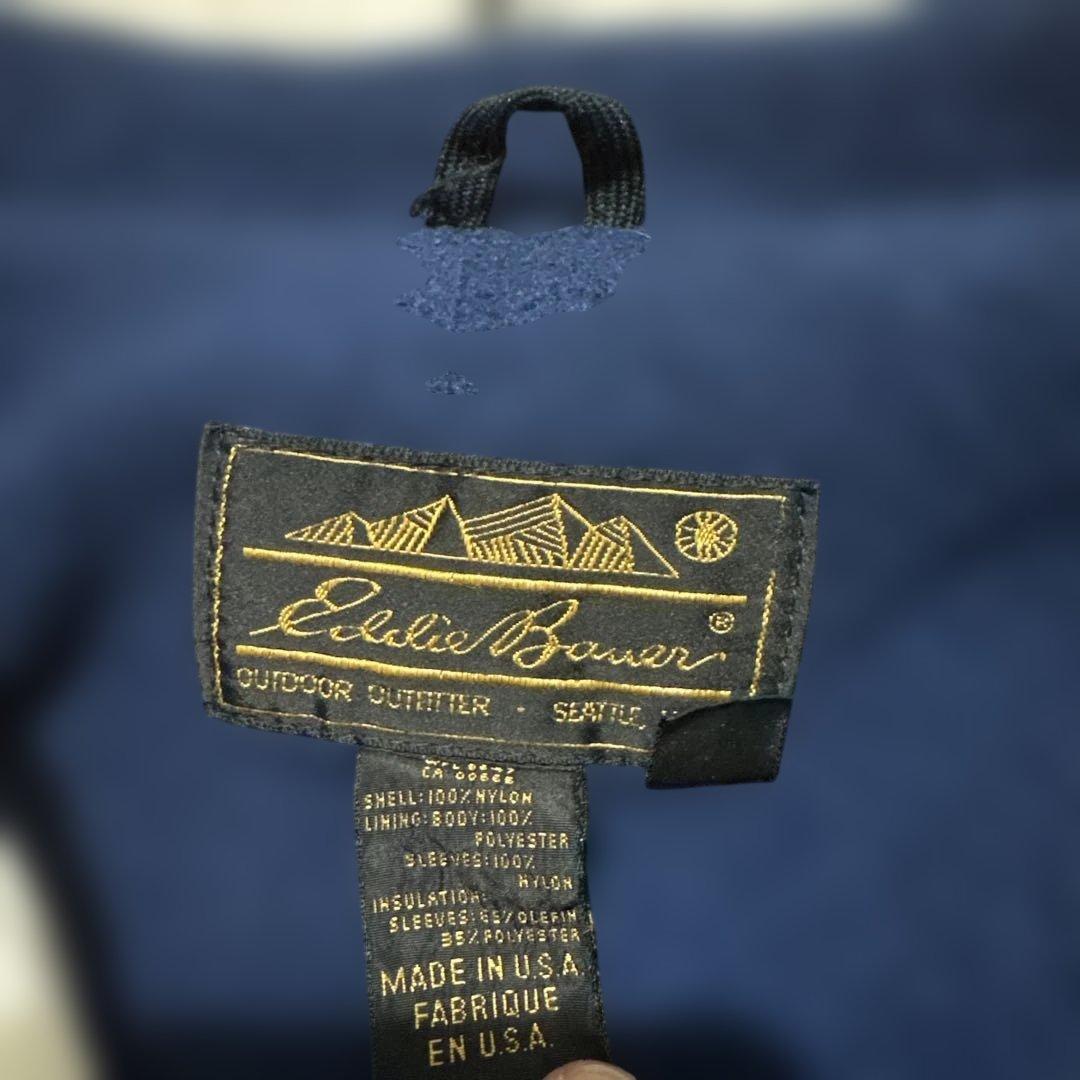Eddie Bauer vintage ホワイトアウター ブルゾン