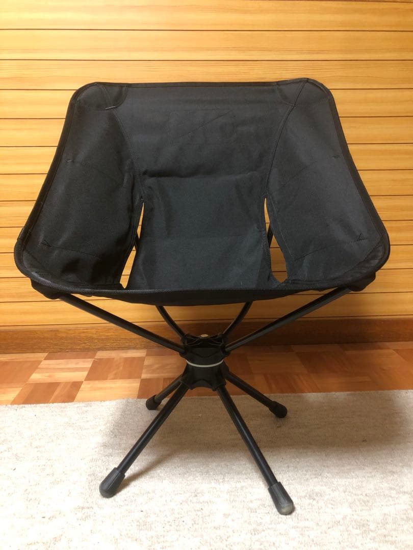 ヘリノックス　スイベルチェア　ブラック