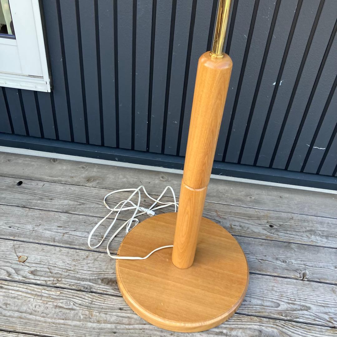 昭和レトロ SWG スタンドライト フリンジシェードランプ フロアライト ピンク