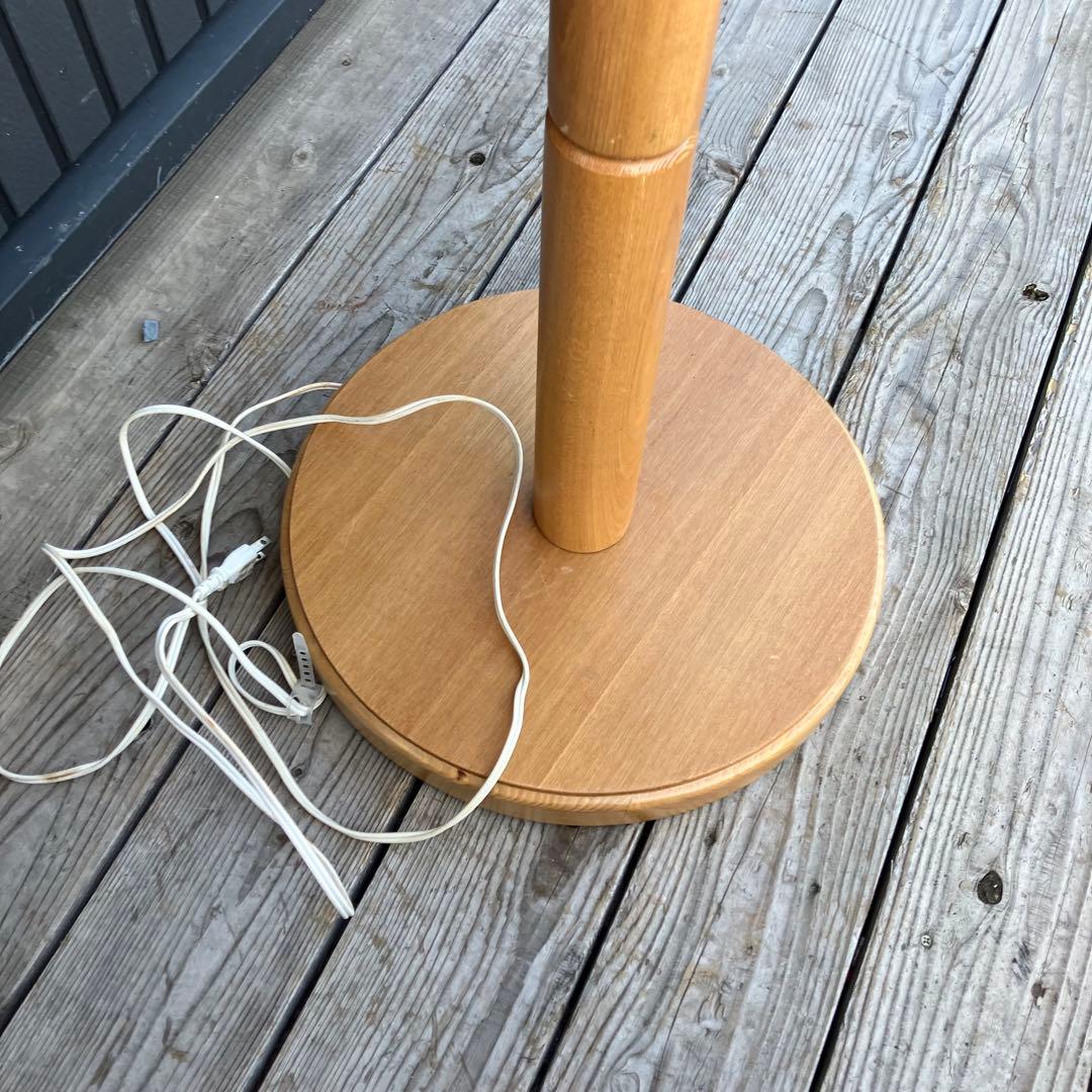 昭和レトロ SWG スタンドライト フリンジシェードランプ フロアライト ピンク