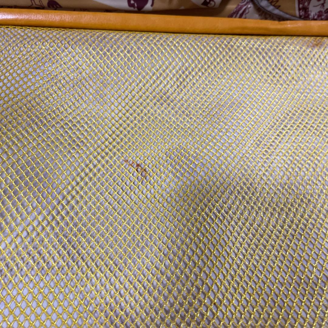 最終値下　廃盤　リトルミイ　キャリーケース　スーツケース　革　イエロー　50L