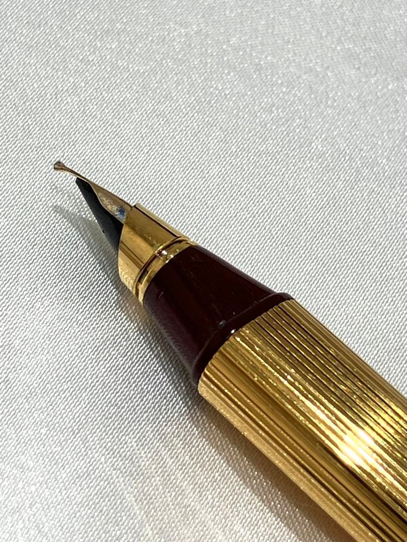 Cartier カルティエ トリニティ 万年筆 ゴールドカラー ヴィンテージ