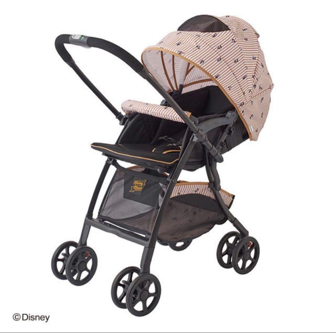 SmartAngel ベビーカー デ・ヨーネ レジェ e ミッキーマウス