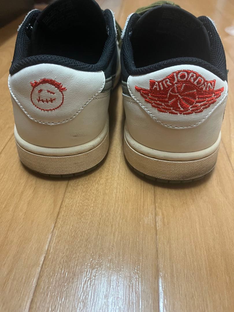 Travis×NikeAirJordan1Low OG Medium Olive