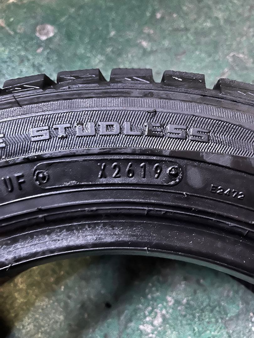 155/65R13 WM01 ダンロップ　スタッドレス4本