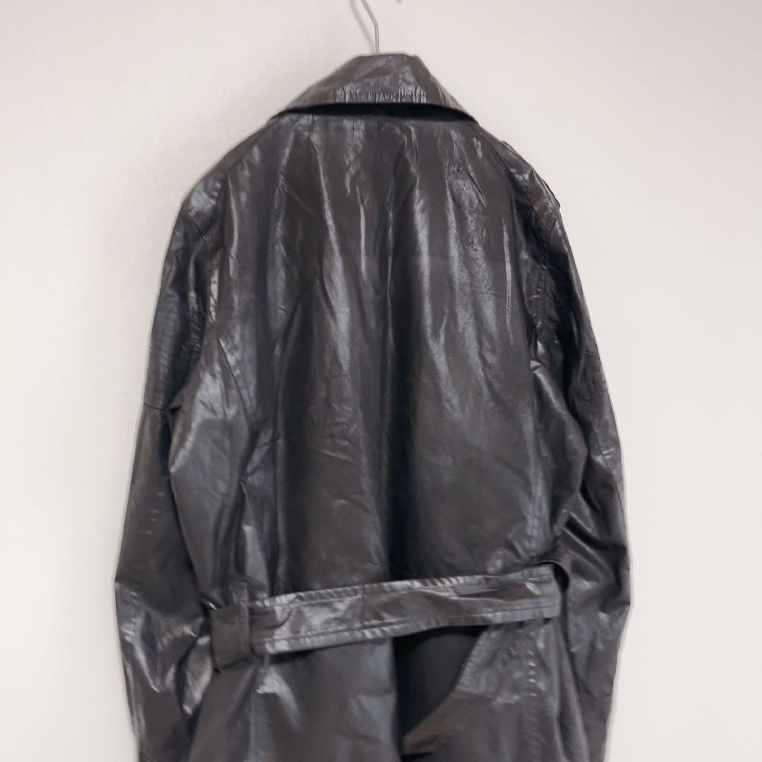 roen ロエン Hyde着用コーティングトレンチコート ブラック サイズ48