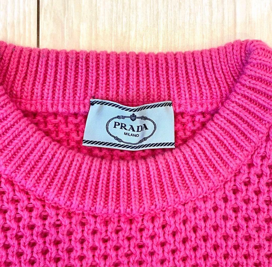 PRADA ニット セーター ピンク