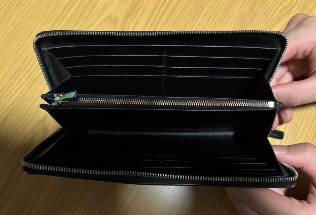 ★値下げ中★BALENCIAGA ブラックレザー　長財布
