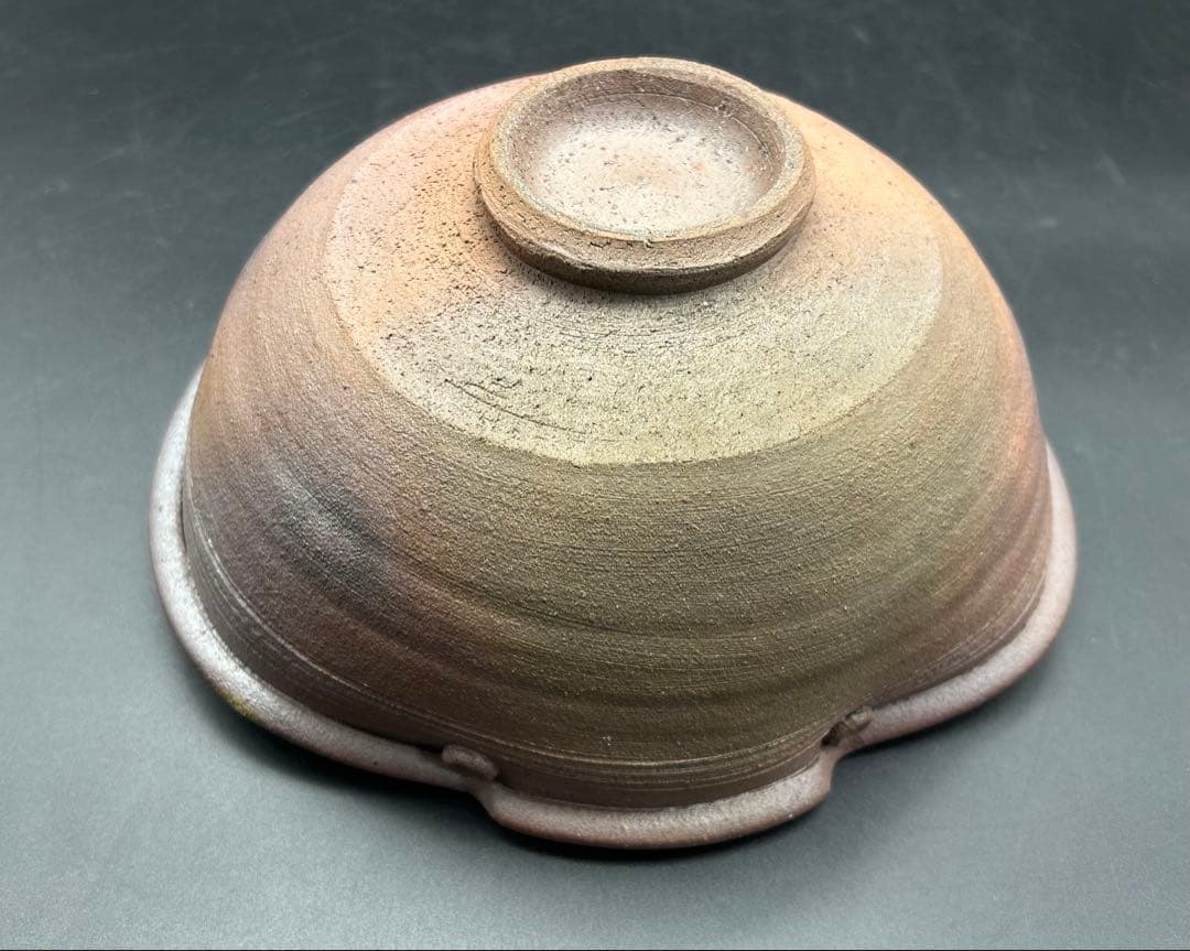 陶器　丹波焼　焼締　片口大鉢　窯印あり　未使用品