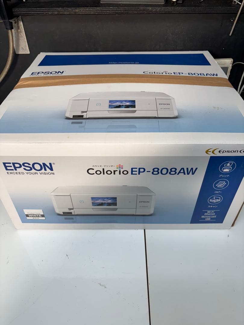 k*g様 EPSON プリンター 808AW+6色増量80L未開封純正インク付属