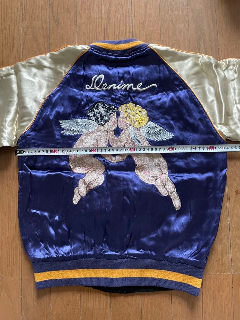 【希少】2点セット ドゥニーム スカジャン 閻魔大王 天使と悪魔 別珍