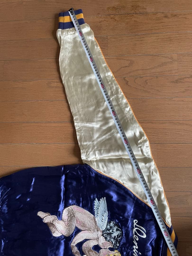 【希少】2点セット ドゥニーム スカジャン 閻魔大王 天使と悪魔 別珍