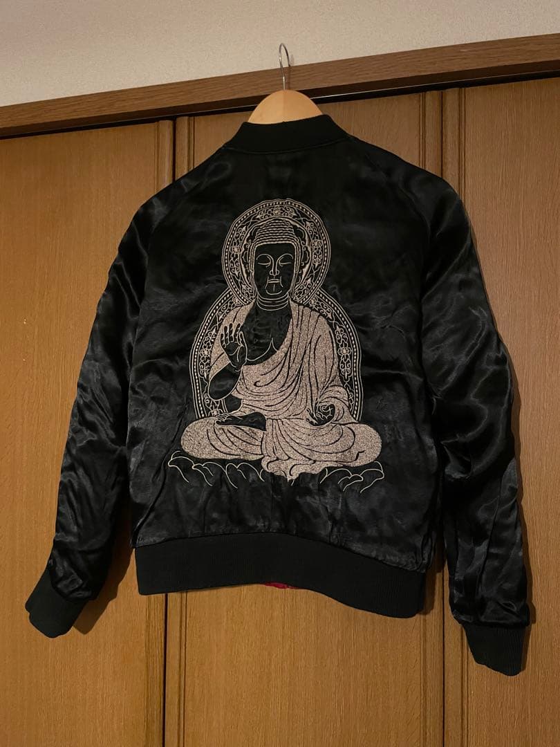 【希少】2点セット ドゥニーム スカジャン 閻魔大王 天使と悪魔 別珍