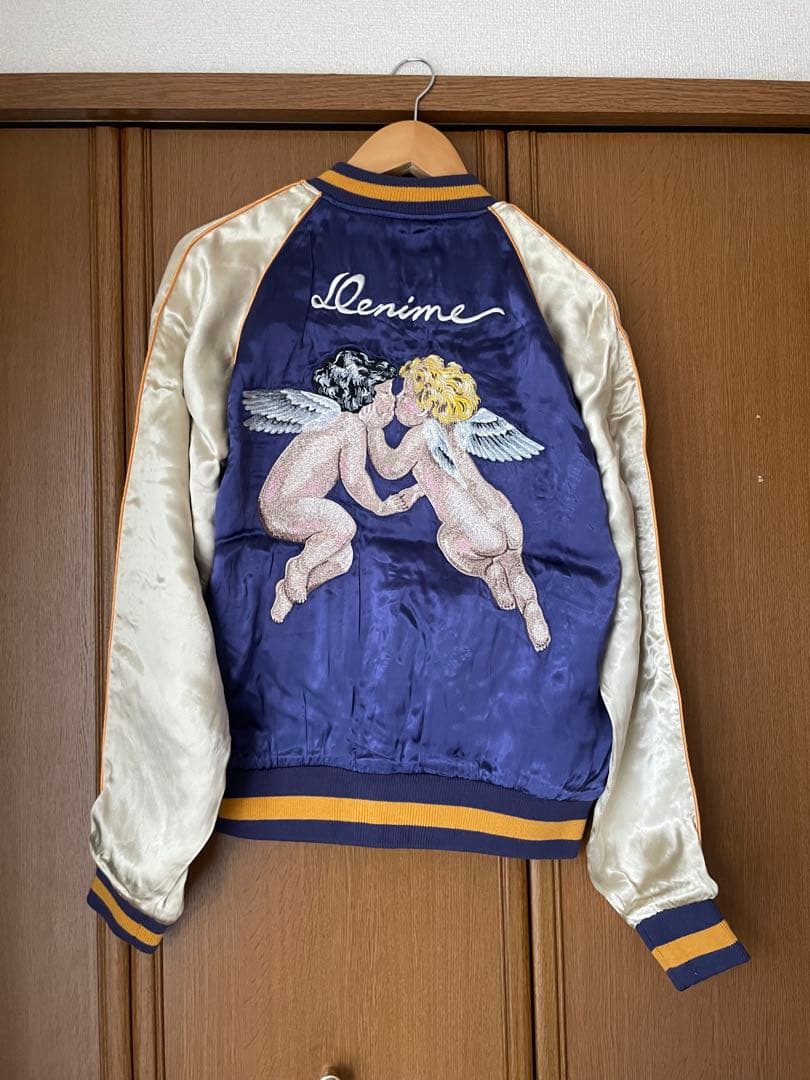 【希少】2点セット ドゥニーム スカジャン 閻魔大王 天使と悪魔 別珍