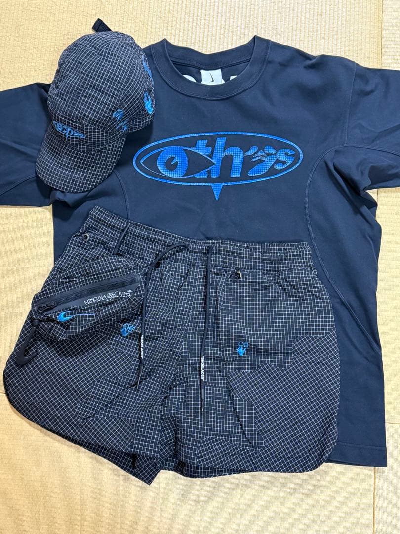 美品NIKE Off-White ™ ランニングセットアップ キャップ セット