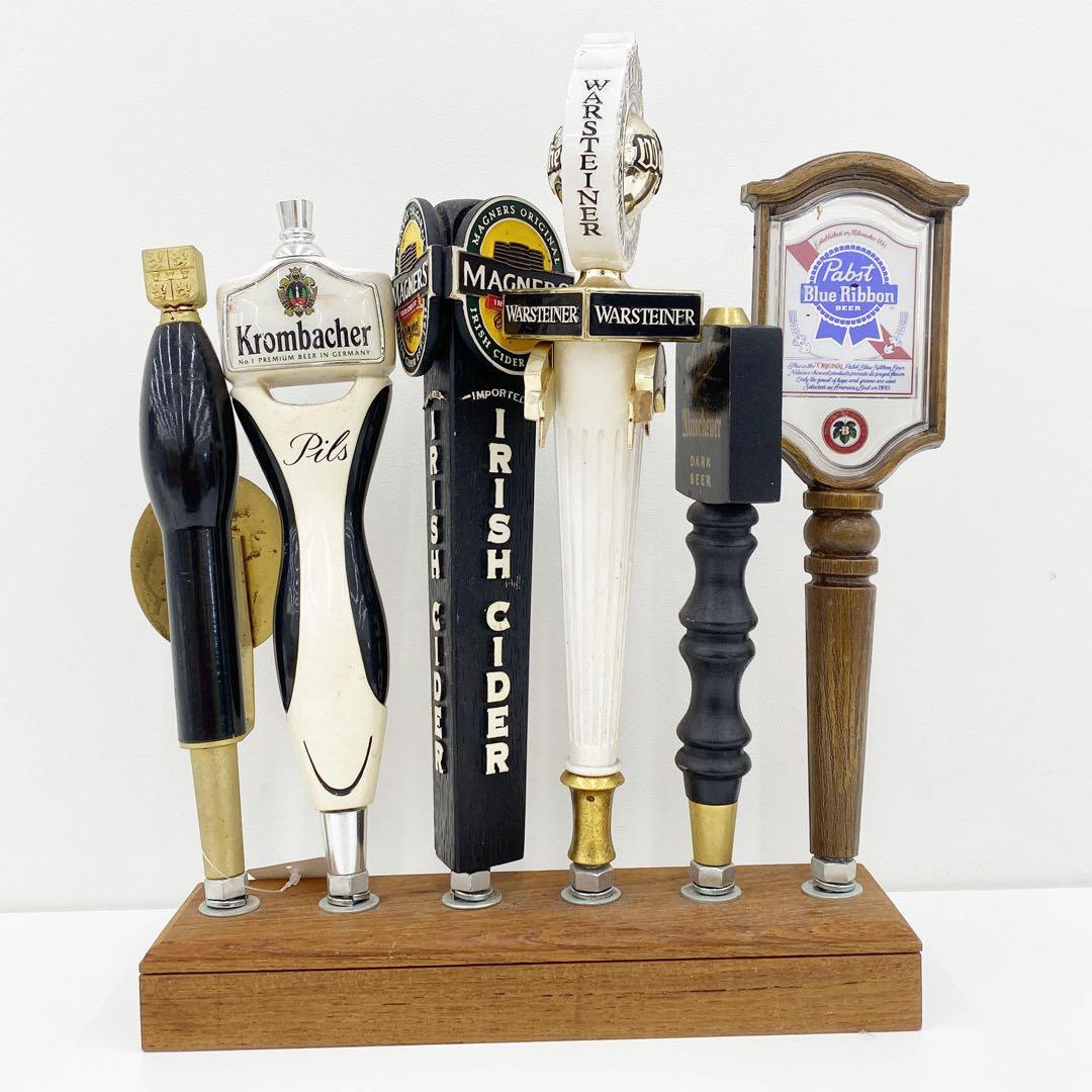 タップハンドル(パブスト・ブルーリボン、ヴァルシュタイナー等)6個