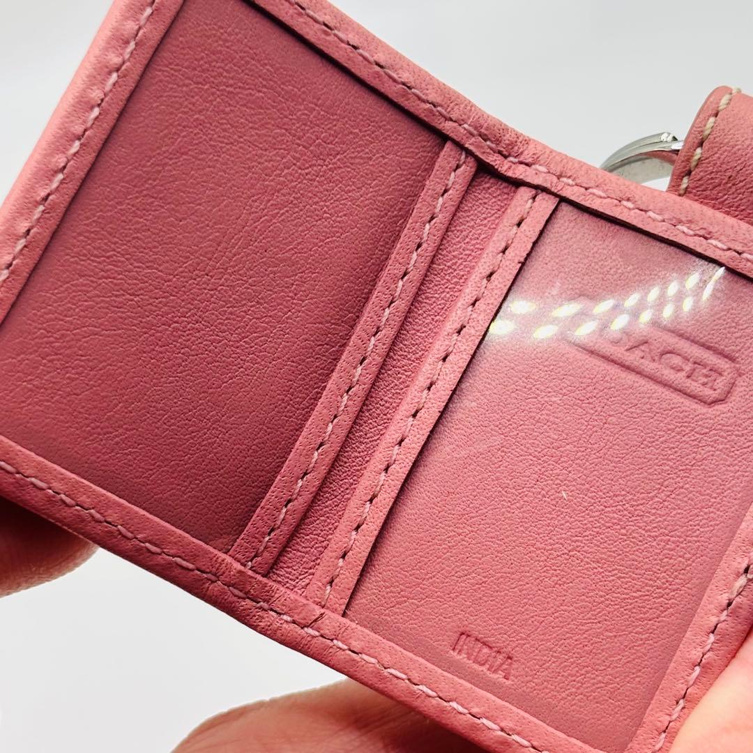 小物 Coach Signature Picture Frame Pink Heart