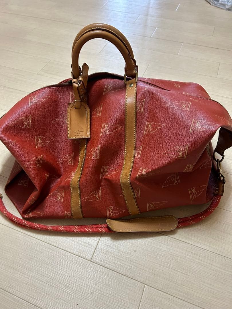 ヴィトンカップ限定品　LOUIS VUITTONボストンバッグ