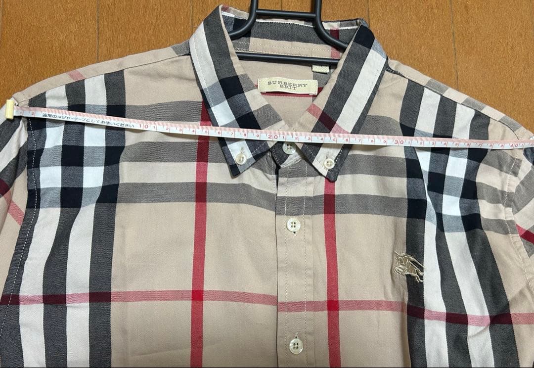 美品　Burberry Brit ⭐︎ チェック柄シャツ
