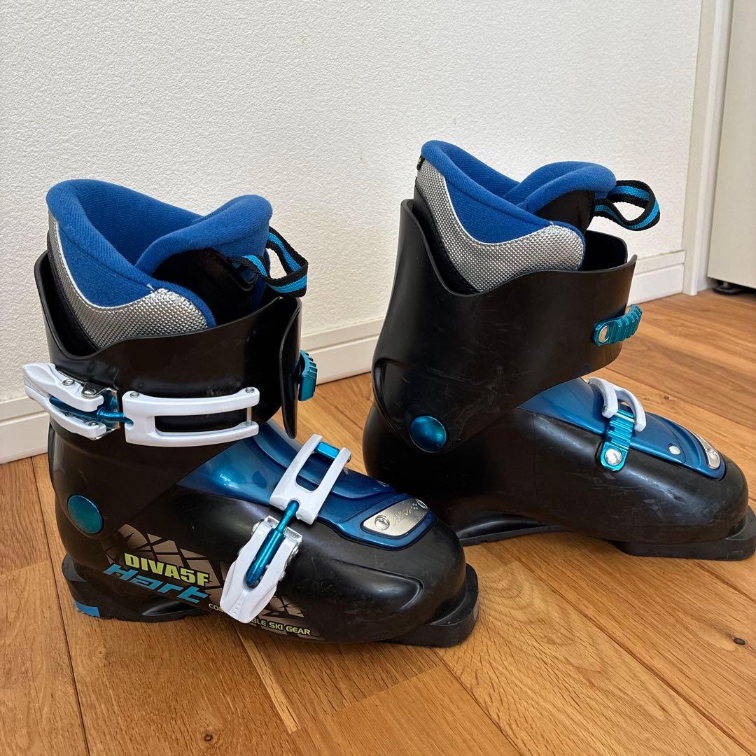 Hart DIVA 子供用スキーセット　板120/靴22/ストック