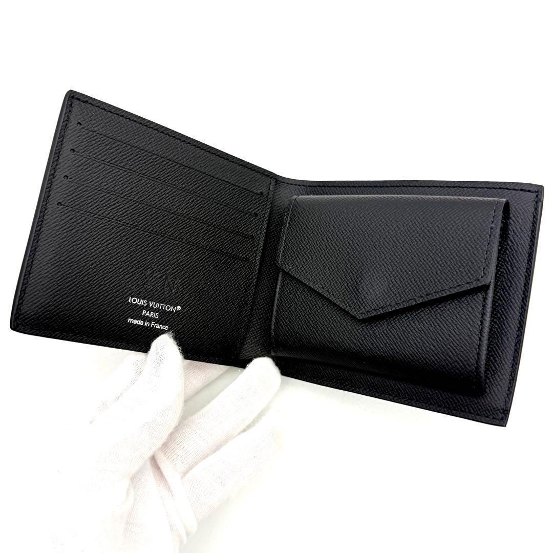 【新品未使用】ルイヴィトン モノグラム エクリプス マルコNM 二つ折り財布