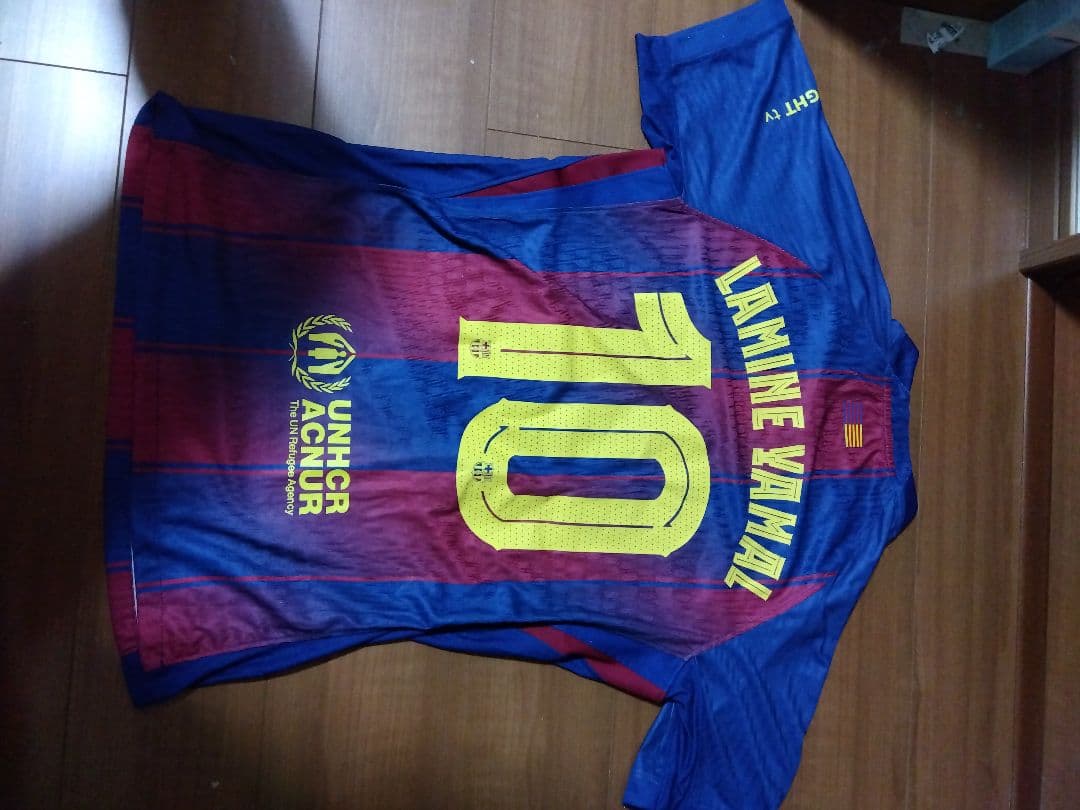 2025/26 バルセロナFC ホームジャージ 背番号10 ヤマル L