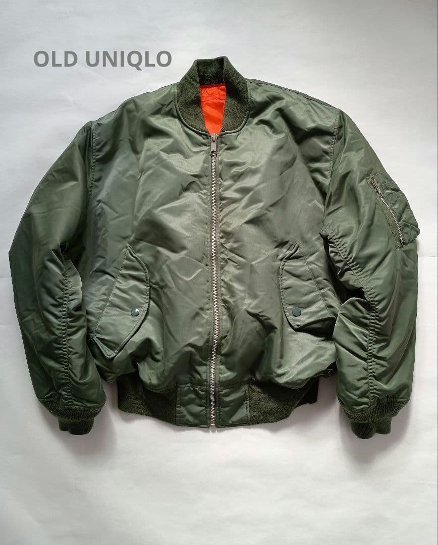 90s OLD UNIQLO ユニクロ MA–1 ジャケット