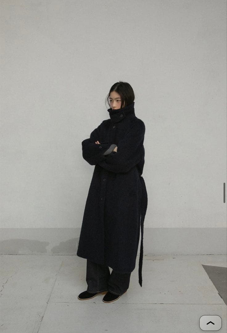 【OHOTORO】Snug Alpaca Coat