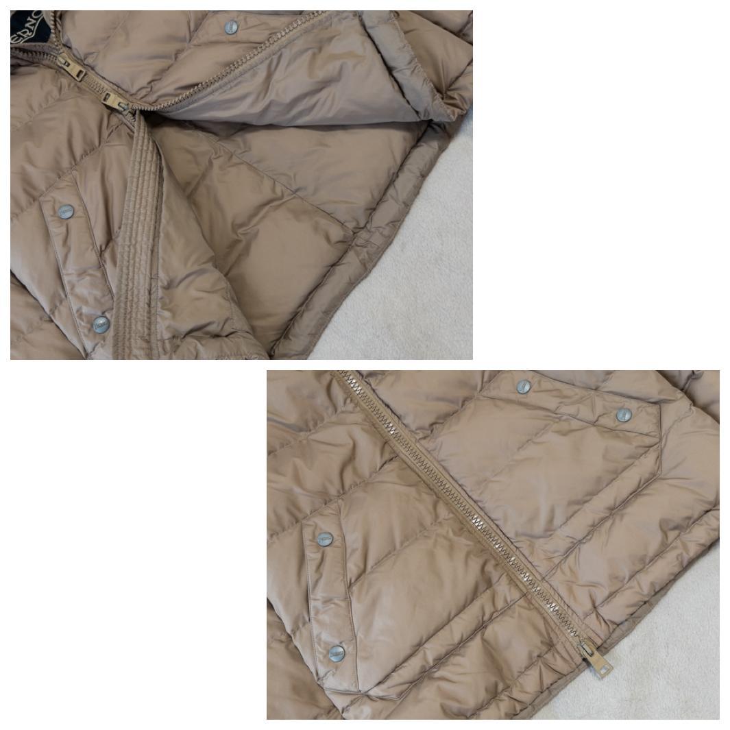 HERNO ダウンジャケット フード ベージュ ショート丈 44
