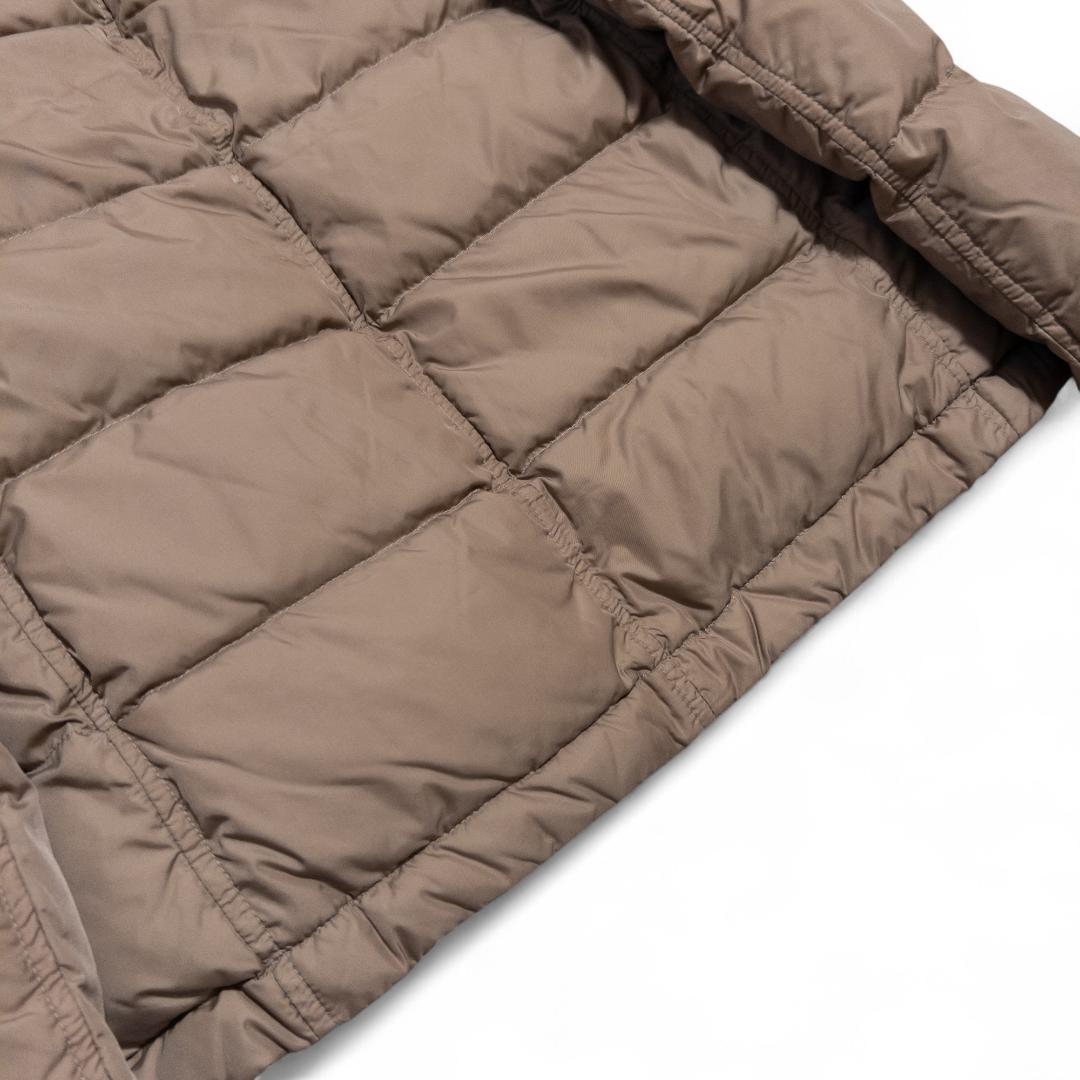 HERNO ダウンジャケット フード ベージュ ショート丈 44