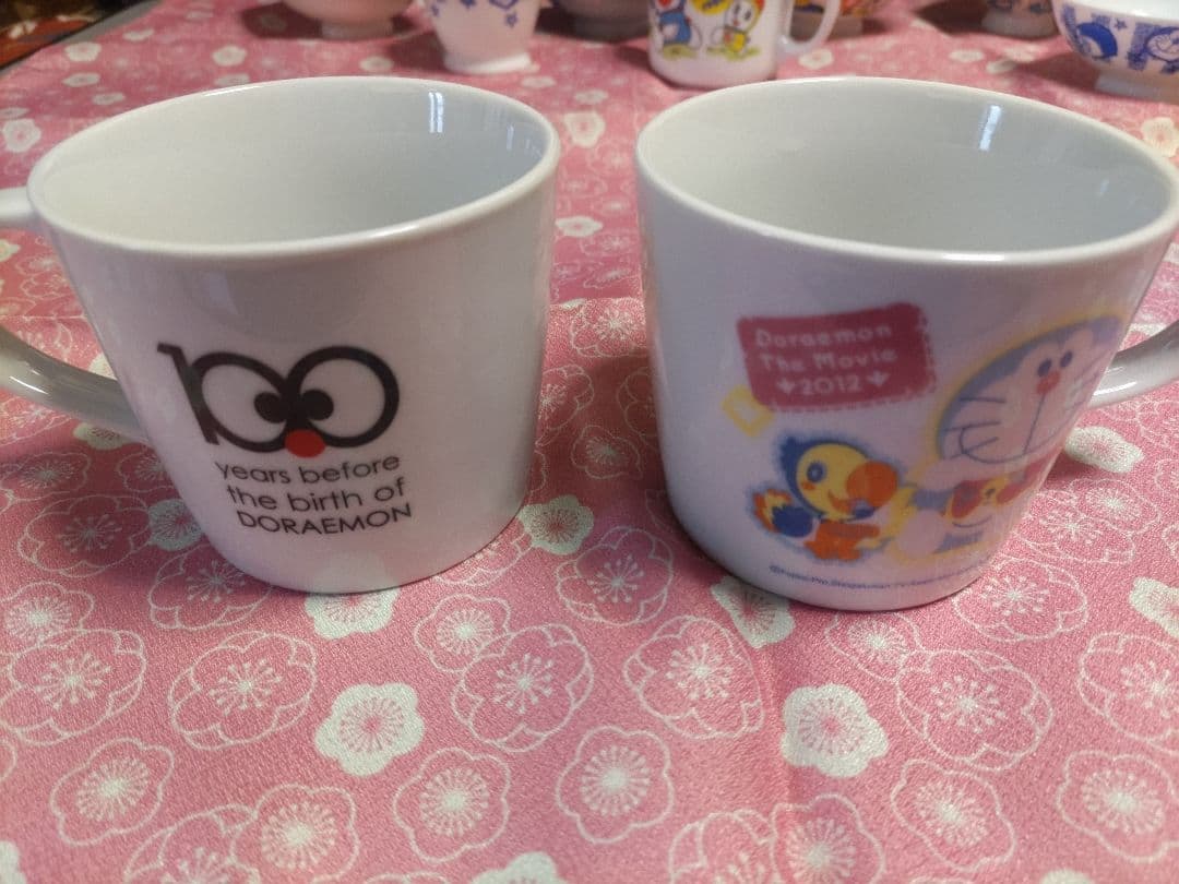 ドラえもん茶碗、マグカップ、お箸
