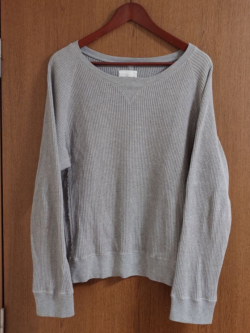 タカヒロミヤシタザソロイスト 17aw オーバーサイズ サーマル ワッフル 48