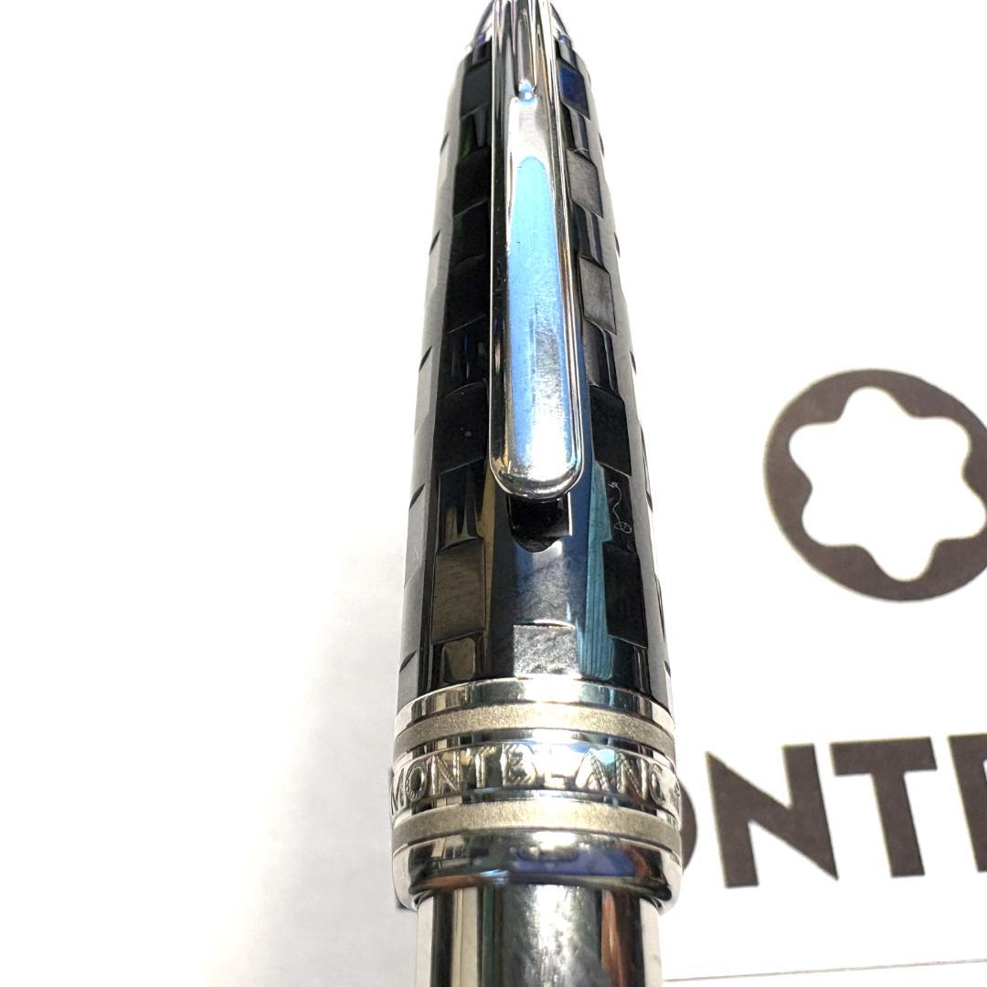292 モンブラン　MST163　ソリテール／セラミックブラックプリズマ 　美品