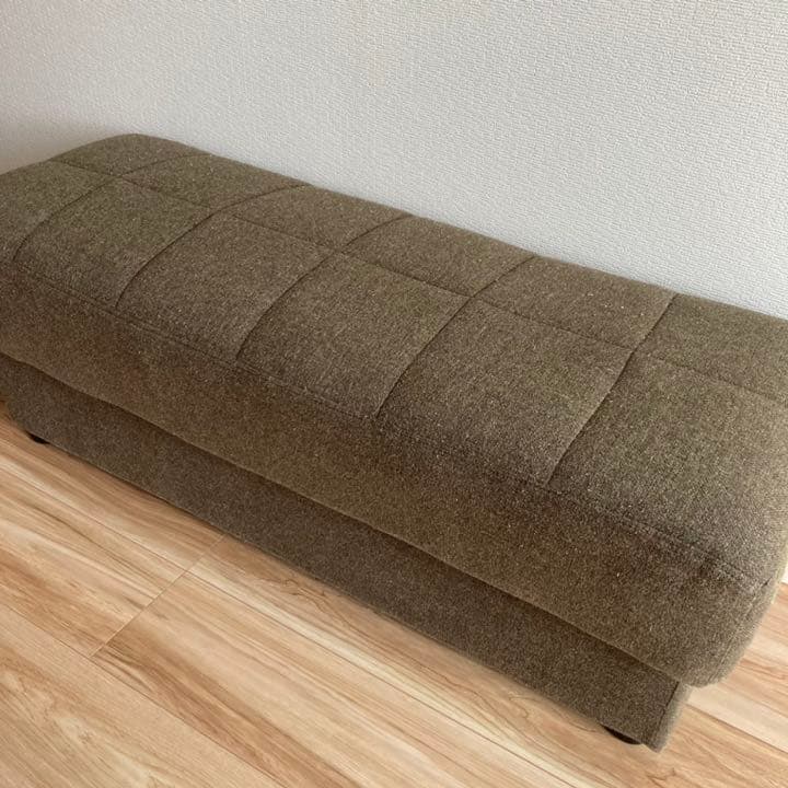 ニトリ　オットマン　足置き　ブラウン　BR