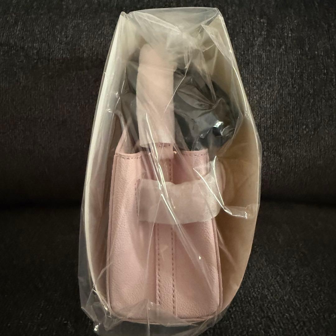 【新品未使用】 オブリエル トップハンドルバッグ コットンキャンディーピンク