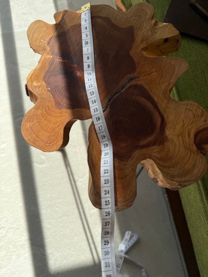 ミニ　コーヒーテーブル　サイドテーブル　切り株　K003