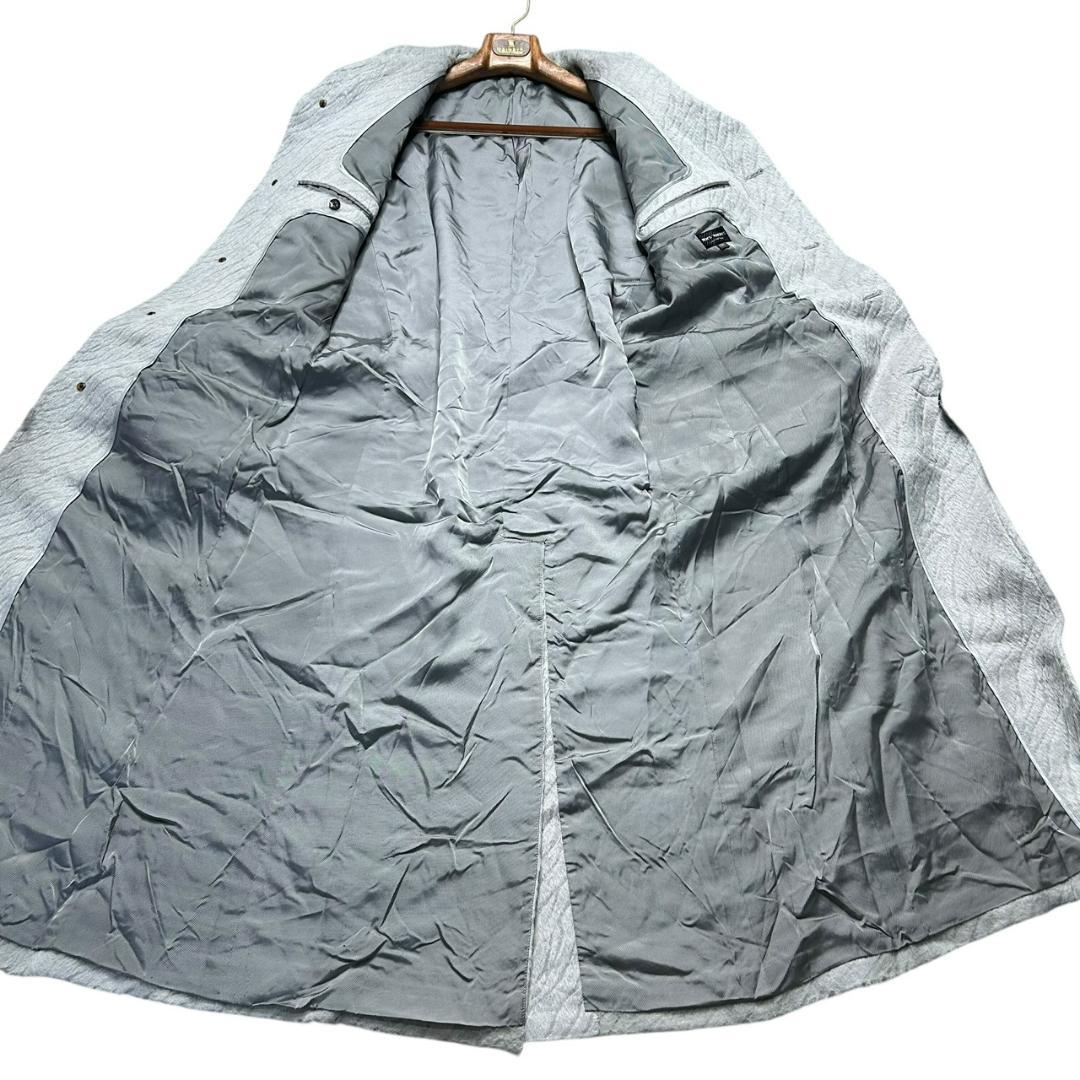 希少 スーリーアルパカ72% メンズティノラス 超ロングコート XL 難有