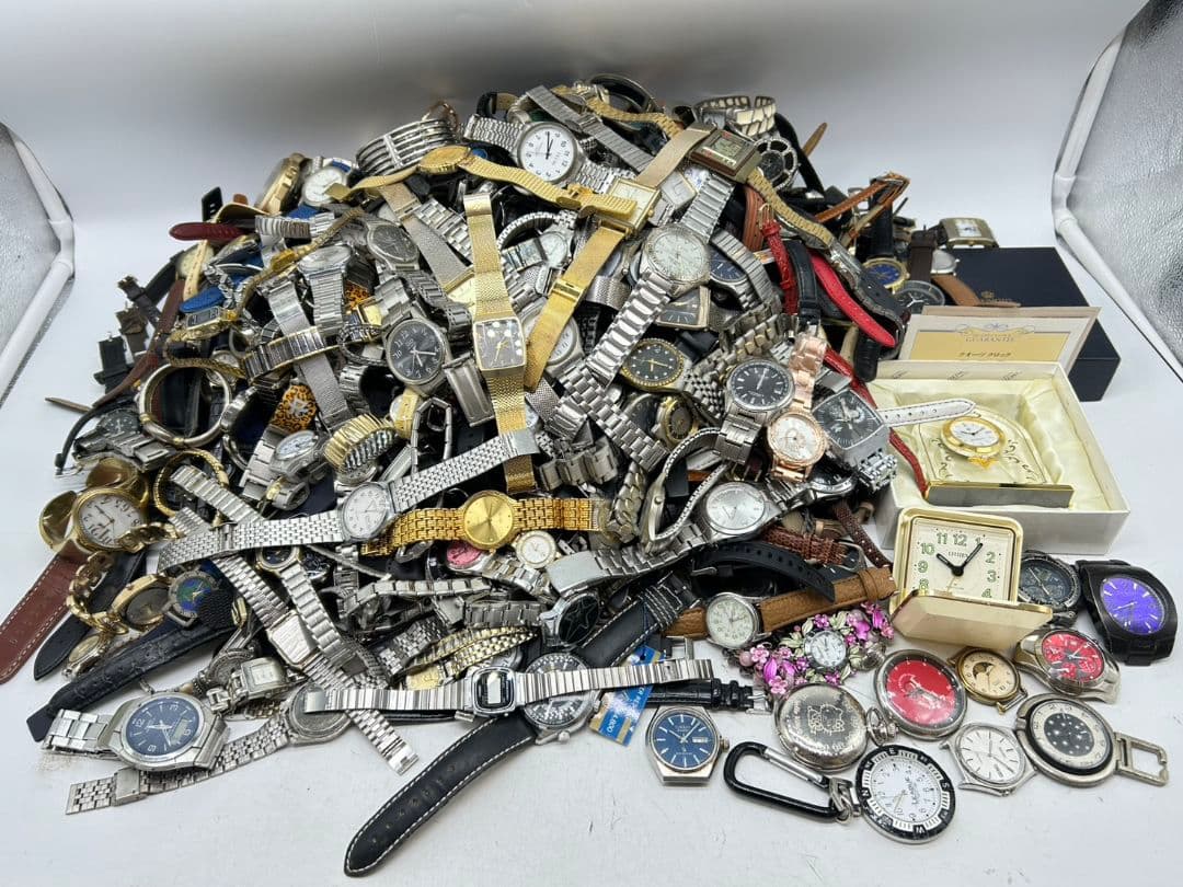 腕時計 500本以上 まとめ 売り 大量 セット ジャンク まとめて1