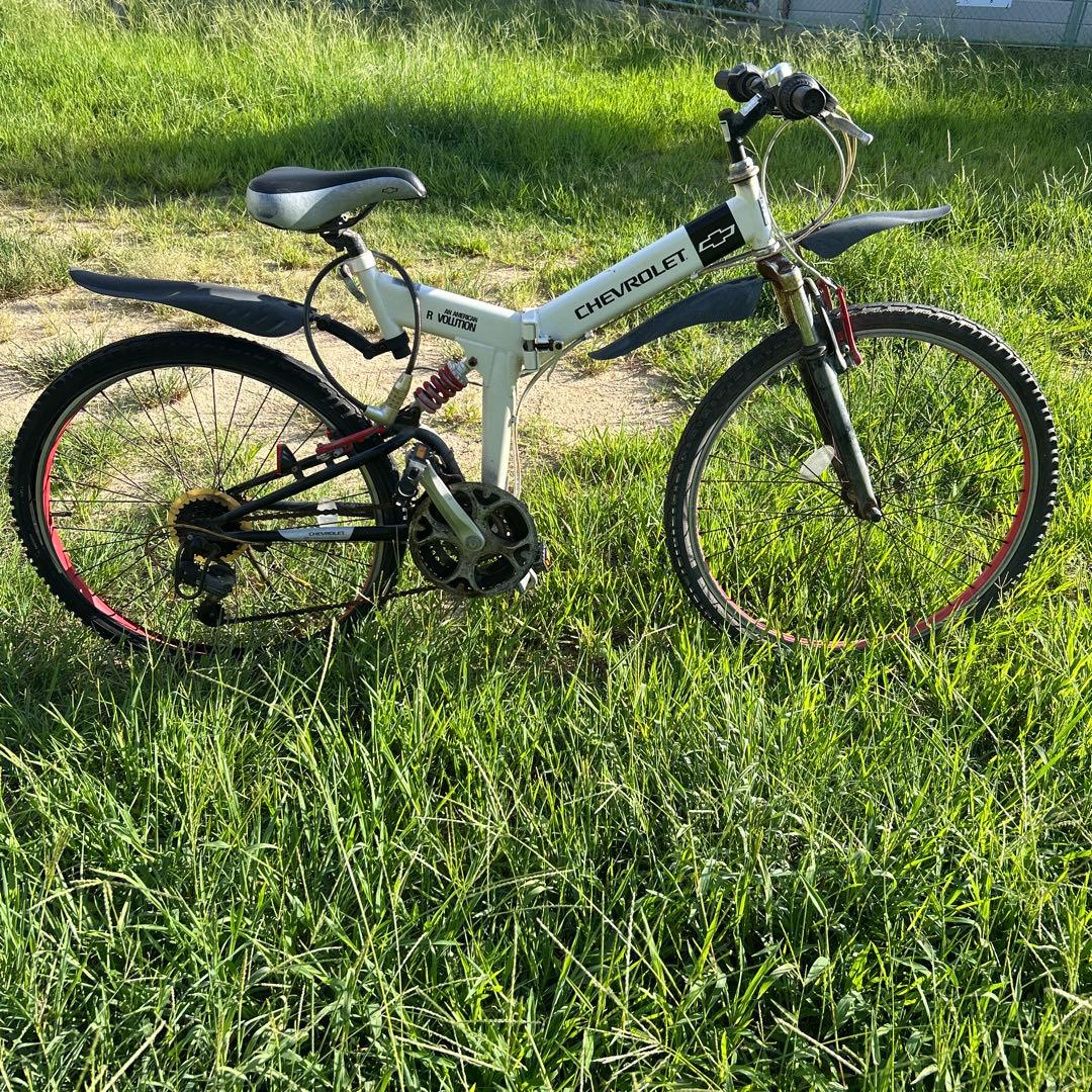 シボレー CHEVROLET マウンテンバイク 26インチ 折りたたみ式自転車